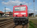 Am 27.04.2014 wurde die RB 29 mit 143 256 auf Gleis 4 in Stendal bereitgestellt sie fuhr dann wie in der Anzeige steht nach Salzwedel. 