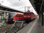 Noch bis zum Fahrplanwechsel im Dezember verkehren die RB´s zwischen Erfurt, Sömmerda und Sangerhausen mit Material von DB Regio.