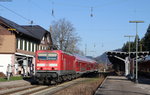 143 972-8 mit der RB 17263 (Freiburg(Brsg)Hbf-Titisee) in Hinterzarten 11.4.16