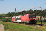143 867-0 mit dem LR 72971 (***-Stuttgart Hbf) bei Lauffen 16.8.16