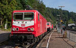 143 856 bei den Triberger Bahntagen 22.9.24