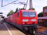 143 261-6 mit der RB nach Hamburg-Altona in Elmshorn.
