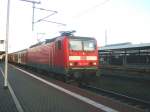 BR 143 134 - 5 am 22.01.05 mit einer RB nach Halle (Saale) in Eisenach.