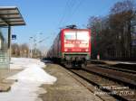 In den Bf Fermerswalde bei Falkenberg(E.) fhrt RB26367 nach Falkenberg ein.