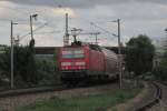 DB 143 566-8 mit der RB 16379 von Sangerhausen nach Erfurt Hbf, am 09.07.2015 in Erfurt Ost.