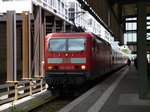 Die Stuttgarter 143 900 am RE nach Würzburg Hbf am Freitag, ‎20.