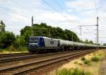 Am 11.06.2015 kam die 143 352-3 von der RBH 133 aus Richtung Magdeburg nach Niederndodeleben und fuhr weiter in Richtung Braunschweig .