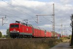 MEG 143 020-6 in Dedensen Gümmer, am 05.10.2016.