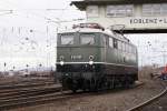 E 50 91 bei der Lokparade in Koblenz-Ltzel am 03.04.2010