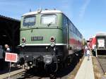 E50 091 am 14.06.15 im DB Museum Koblenz beim Sommerfest