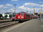 Am 30.6.2018 konnte ich die 151 022-1 als Lok durch Fahrt in Schorndorf Fotografieren 