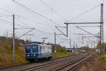 RP 151 079 fuhr am 03.11.2021 Lz durch Seebergen nach Neudietendorf.