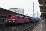 151 015-5 + 151 xxx-x mit Kohlezug in Koblenz Hbf am 02.07.09