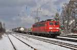 DB schenker 151 032-0 Lintorf 30 Januari 2010