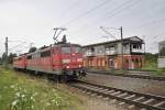 151 091 in  Lehrte am 12.08.2011.