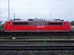 DB BR 151 032-0 abgestellt am 02.01.03 in Basel Bad Bf