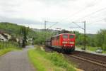 DB 151 064-3 in Erpel am 18.5.2012