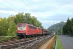 DB 151 134-4 in Leubsdorf am 29.9.2012