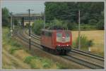 Nachdem 151 134 ihren Gterzug am 3.8.2006 in Ebenfurth abgeliefert hat, kehrt sie als Lokzug zurck nach Wien ZvB.