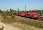 151 073-4 & 151 161-7 bei Porz(Rhein) am 05.09.2013