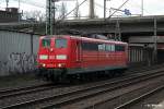 151 015-5 fuhr lz am 09.02.14 durch hh-harburg