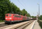 151 046 mit EK 56608 (Regensburg Ost–Nrnberg Rbf) am 22.05.2014 in Laaber