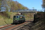 151 124-5 als Tfzf 93651 (Offenburg-Basel Bad Rbf) bei Tunsel 31.3.20