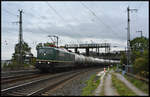 BayernBahn 151 038-7 am 30.09.2024 mit einem Kesselwagenzug in Würzburg 