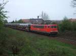 155 081 mit gem.GZ am 26.4.2008 durch Limmer -> Linden