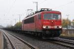 155 294-1 mit einem Gz musste am 10.10.2009 vor einem roten Signal in Wunstorf anhalten,bevor es weiter richtung Minden ging,konnte ich noch schnell ein Foto machen.