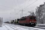 DB Schenker 155 006-0 Lintorf 30 Januari 2010