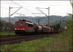155 039 (9180 6155 039-1 D-DB) ist bei Hohenlimburg unterwegs. (30.04.2010)