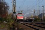 155 091-2 bei der Fahrt durch Recklinghausen-Sd. 09.11.2011