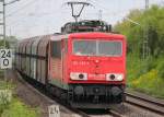155 236-3 DB Schenker Rail bei Staffelstein am 03.05.2012.