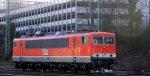 155 196-9 von MEG und fhrt gleich als Lokzug aus Aachen-West in Richtung Herzogenrath,Neuss bei schner Wintersonne am 13.1.2013.