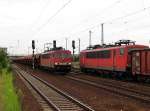 155 272 und 155 212 in Berlin Schnefeld (01.08.2006)