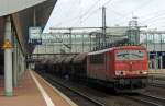 155er im Doppelpack, zuerst lie sich heute 155 171-2 (Railion) in Kassel-Wilhelmshhe blicken, dann...siehe nchstes Bild.