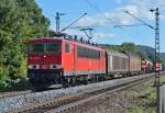 155 229-8 mit gem. Güterzug durch Bonn-Beuel - 28.09.2015