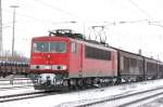 155 057-3 im Bhf Lichtenfels 01/2007