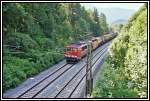 Ein Bild mit seltenheitswert! Die 155 089 bringt eine abgebgelte 1144 und den  Verona-Zug  von Kufstein Richtung Mnchen.