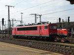 DB Cargo 155 201-7 am 13.05.16 in Fulda Bhf 