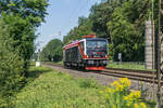155 239-7 ist am 23.08.2023 bei Werda/Haunetal Solo in Richtung Fulda unterwegs