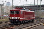 FWK 250 195-5 (155 195-1) in Hamburg-Harburg 4.2.2025