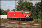 156001 von MEG war am 30.08.2016 im Bahnhof Verden geparkt.