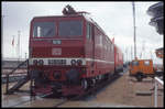 Fahrzeugausstellung am 30.9.1995 in Hamburg Walthersdorf: DB 180001