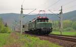 E94 192 und 151 119-5 fuhren am 04.05.17 von Dessau nach Nördlingen.