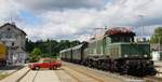 Oldtimertreffen im Bahnhof Steinbach am Wald am 17.06.2017.