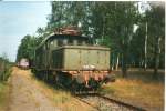 Beim Tag der offenen Tr,im August 1998 in Jterbog Altes Lager,mit dabei: E 94 110.