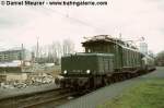 194 158-2 der AGHE mit dem Eisenbahn Kurier-Zug in Kln Deutz Tief.