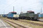 194 178 & E94 279 am 17.07.10 in Freilassing (E94 Treffen)